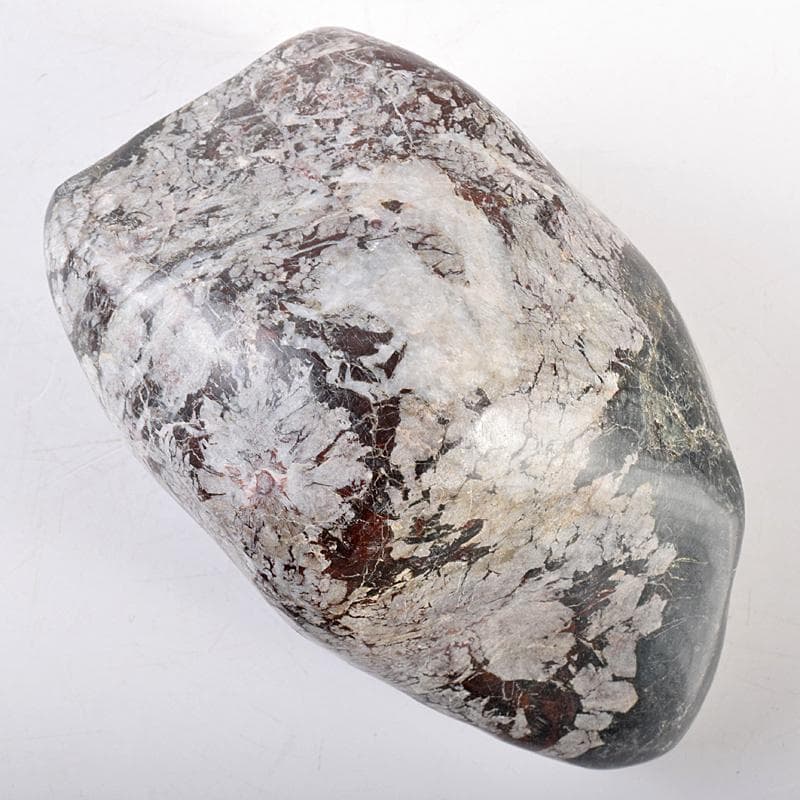 天然石　鑑賞石　菊花石　置物　重さ約1010g　V　R8516