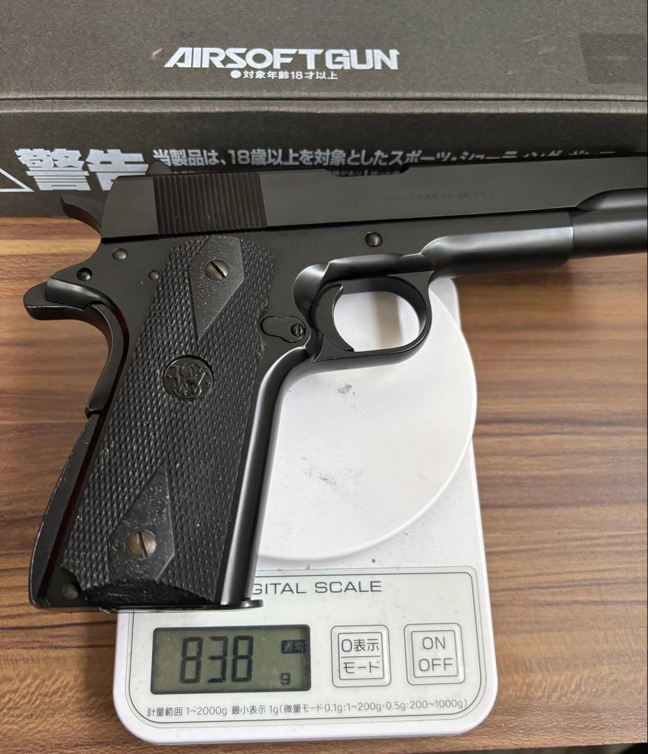 希少S&W コラボWA 1911 ガスガン ブラック