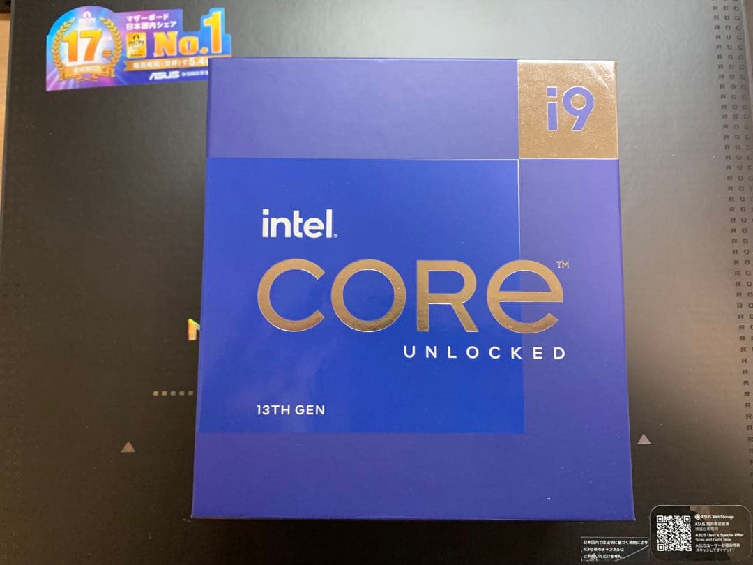 CPU Intel i9 13900K + ROG MAXIMUS Z790 APEX