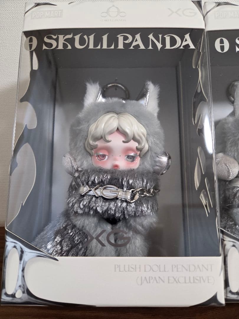 【正規品】スカルパンダ×XG ぬいぐるみペンダント 日本限定 2個セット