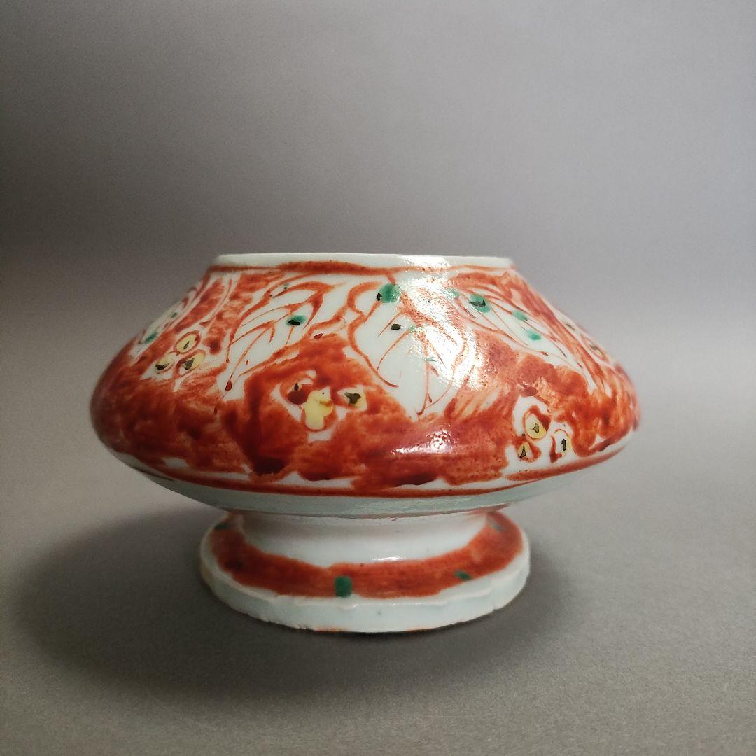 村田眞人(真人)　色絵木菟(みみずく)香炉　村田亀水