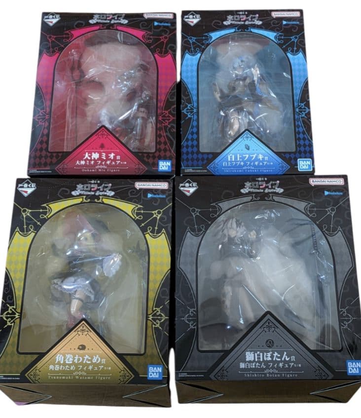 一番くじ ホロライブ 　　フィギュア 4種