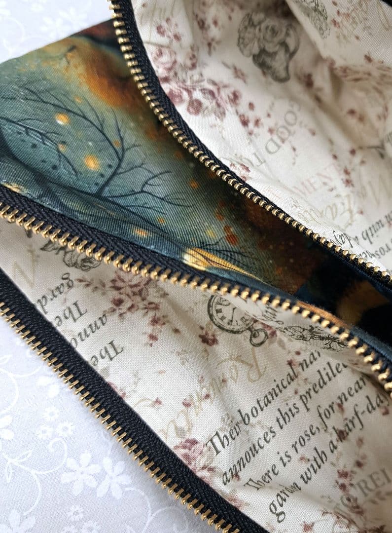 ねこのこ★プロフ必読★②ブックカバー、ポーチ