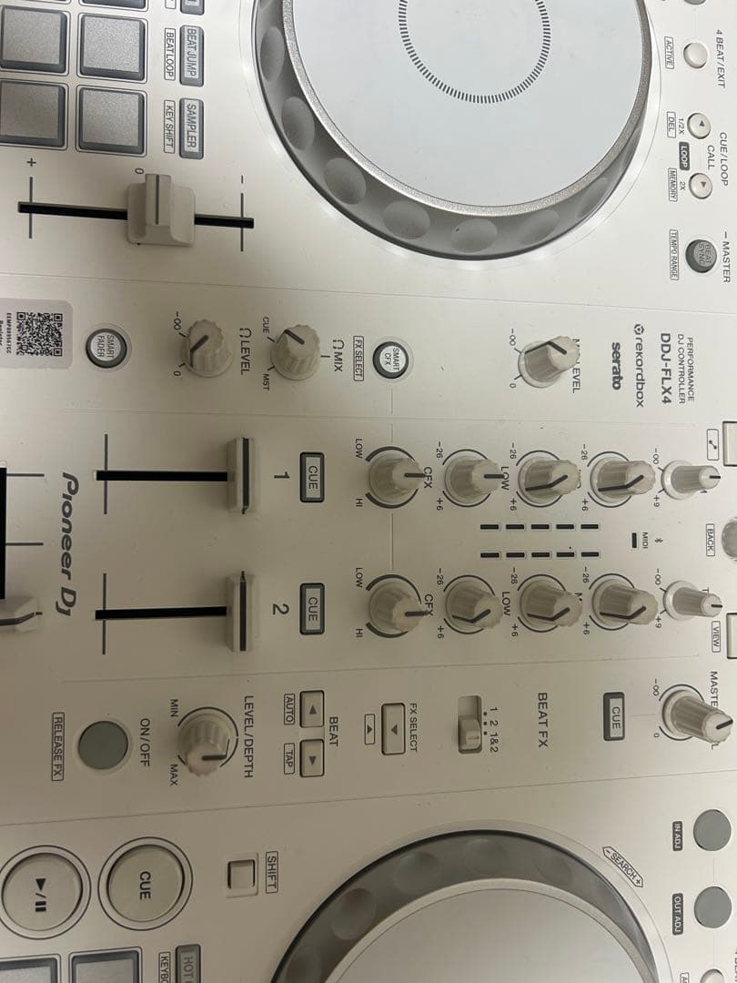 Pioneer DDJ-FLX4-W DJコントローラー　ホワイト