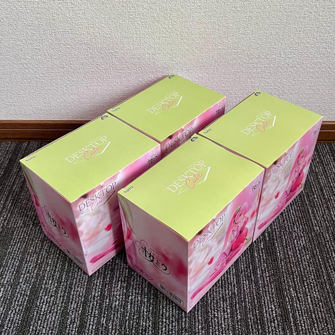 【4個セット】初音ミク Desktop Cute さくらんぼクッションver.