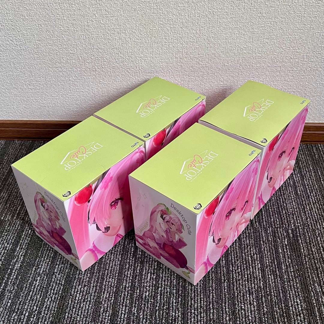 【4個セット】初音ミク Desktop Cute さくらんぼクッションver.