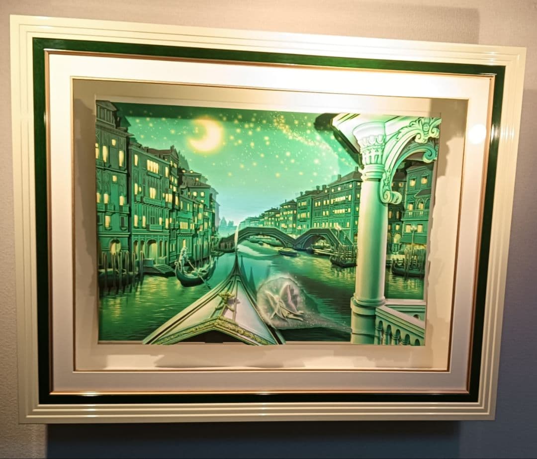 ３D大作　塚本馨三☆グリーンヴェニス☆　ベネチア　ディズニー　ティンカーベル