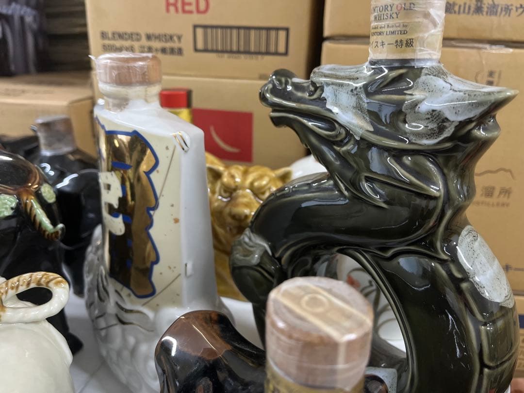 12生肖ウイスキーボトル それぞれセット12本