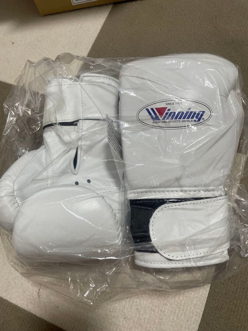 Winning ボクシンググローブ ホワイト 未使用