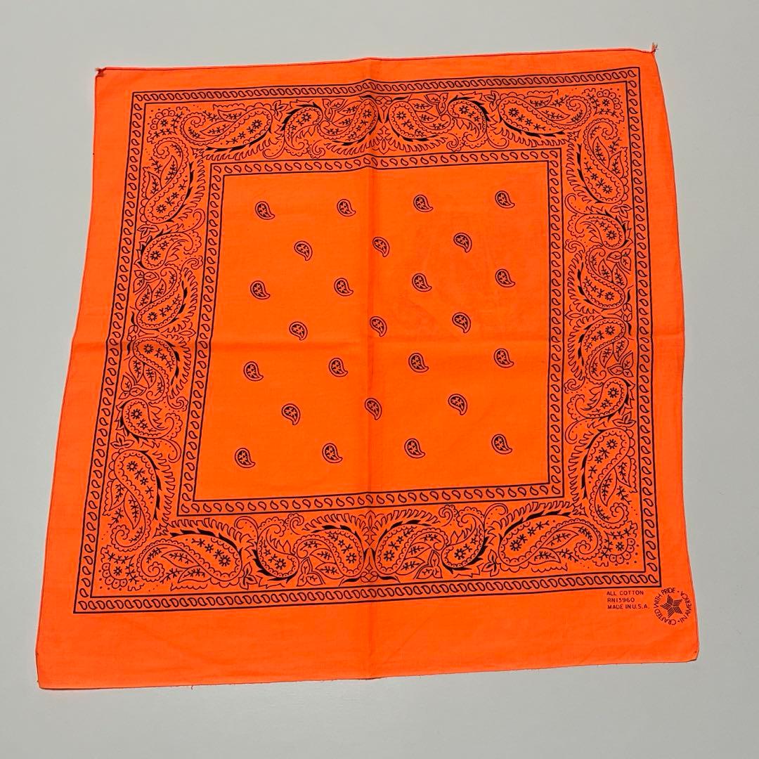 古着　US バンダナ　9枚まとめ売り　ヴィンテージ　ペイズリー　24