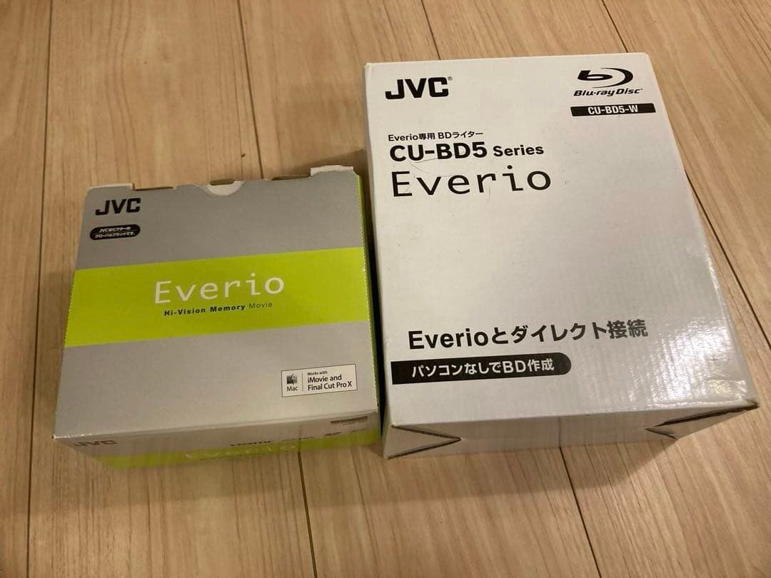 JVC エブリオ　GZ-B800W /BDライターセット