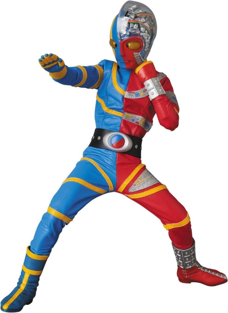 輸送箱未開封 リアルアクションヒーローズ キカイダー & サイドマシーン 究極版