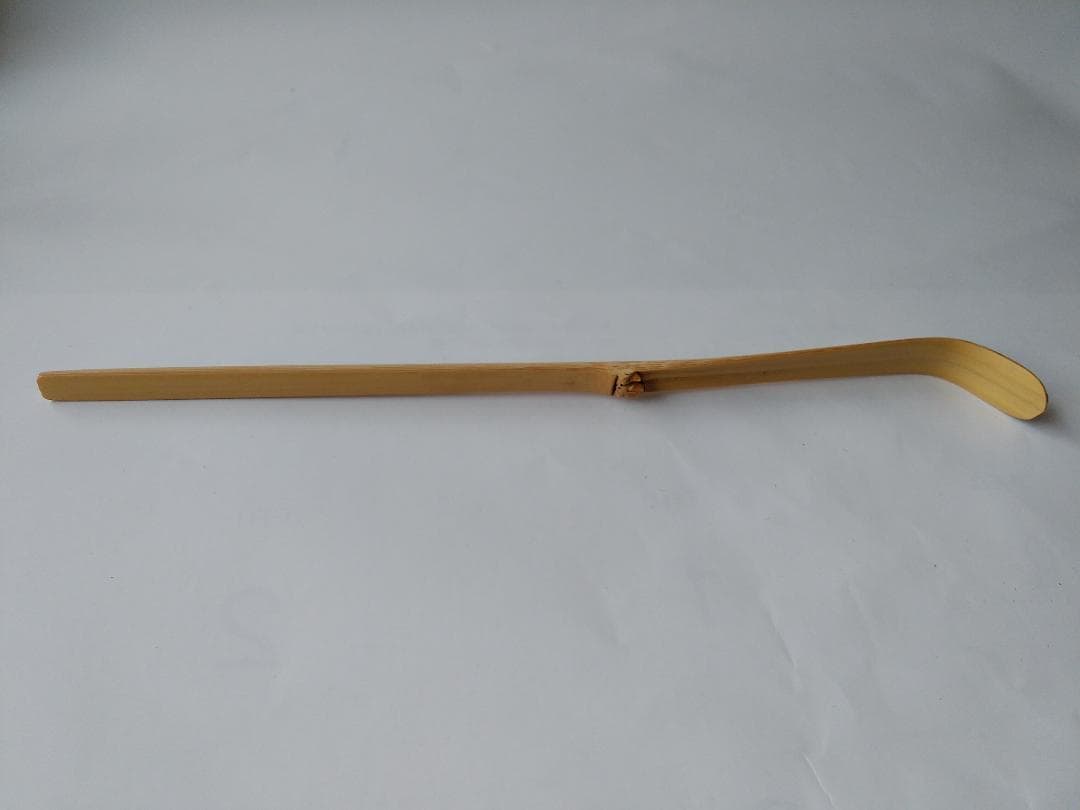 茶杓 大徳寺派 極楽寺 西垣宗興 銘 洗心 茶杓師 影林宗篤 白竹 茶道具 美品