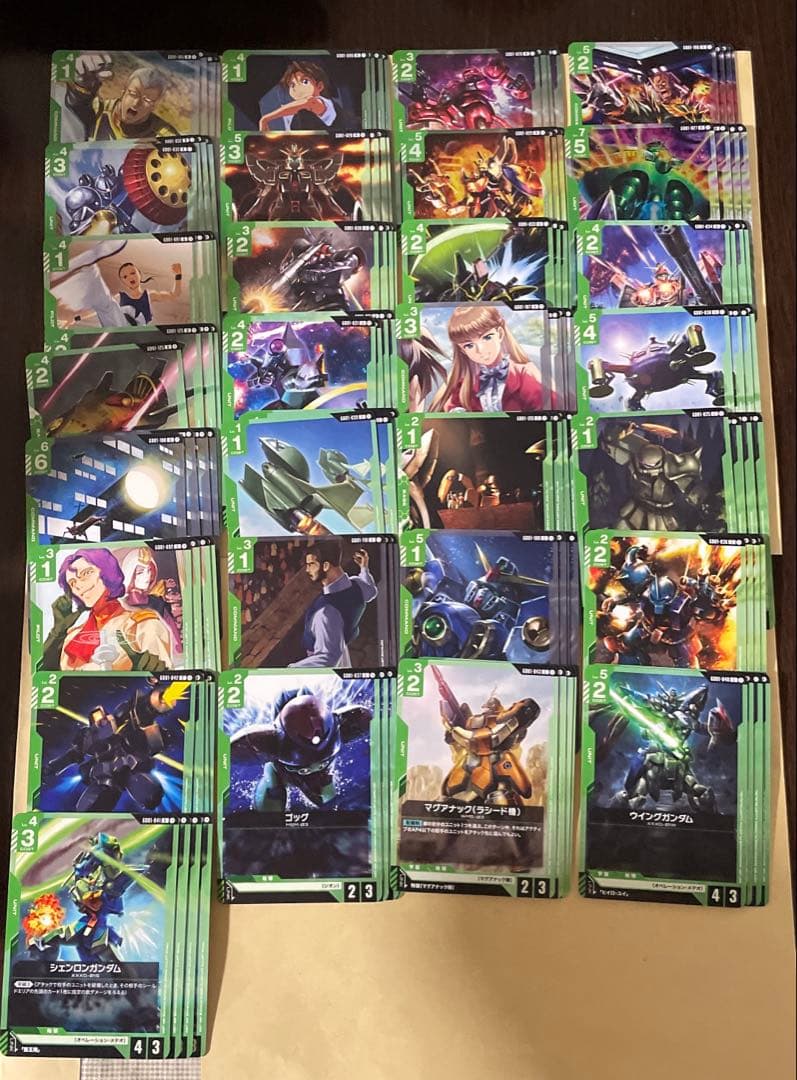 ガンダム　Newtype Rising　LR以下　デッキパーツ