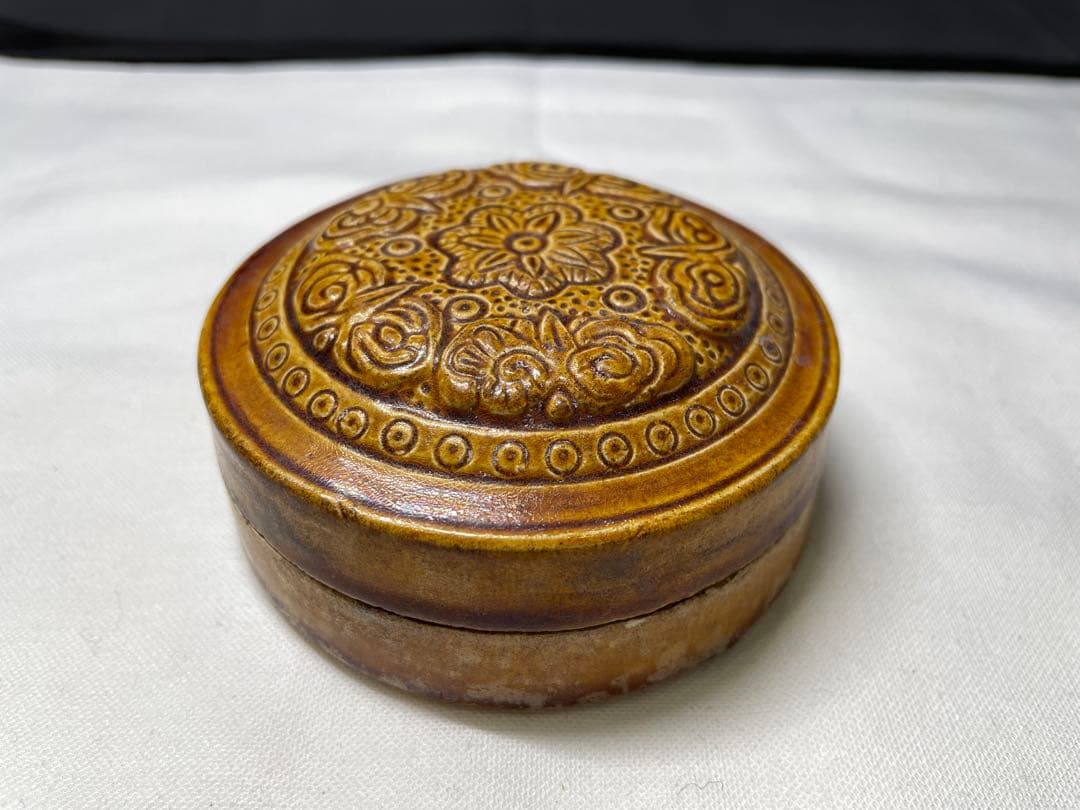 香合。茶道具。古美術。骨董品。舊家蔵出し。希少品