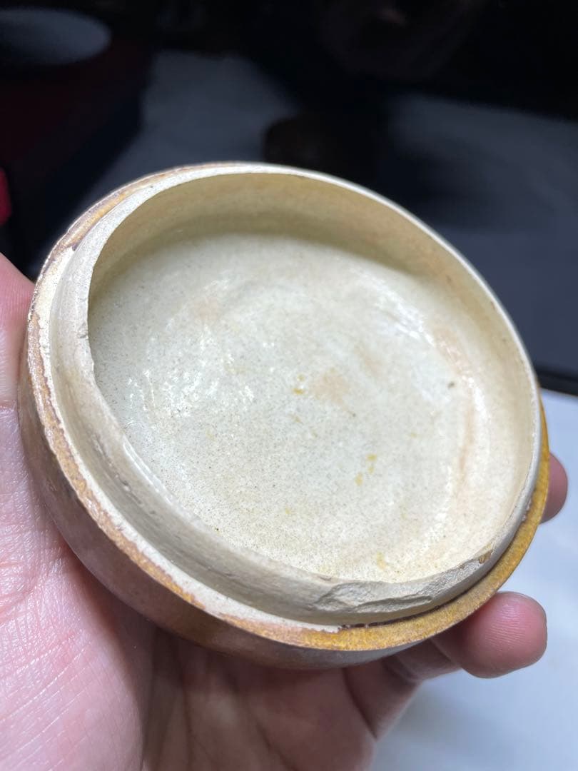 香合。茶道具。古美術。骨董品。舊家蔵出し。希少品