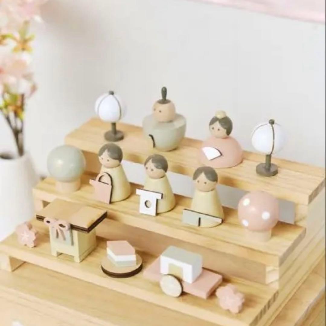 ⭐︎11日（祝）限定セール　サリュ！　収納できる雛人形