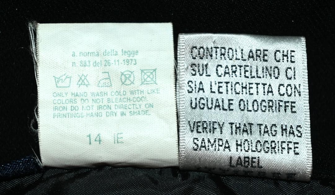 VERSACE JEANS ヴェルサーチ 90s イタリア製 ジャケット