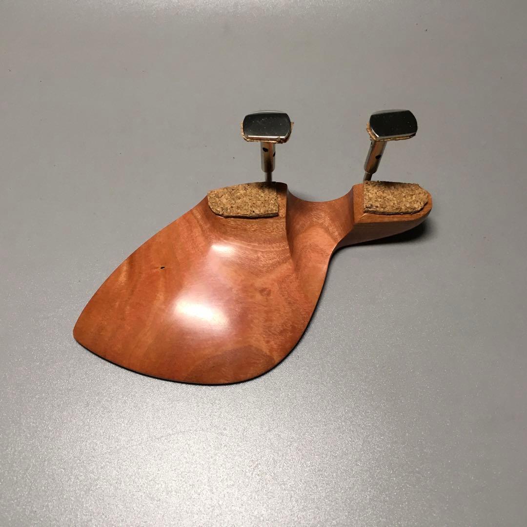 ピンクアイボリー　桃色象牙　ガルネリ型　バイオリン顎当て