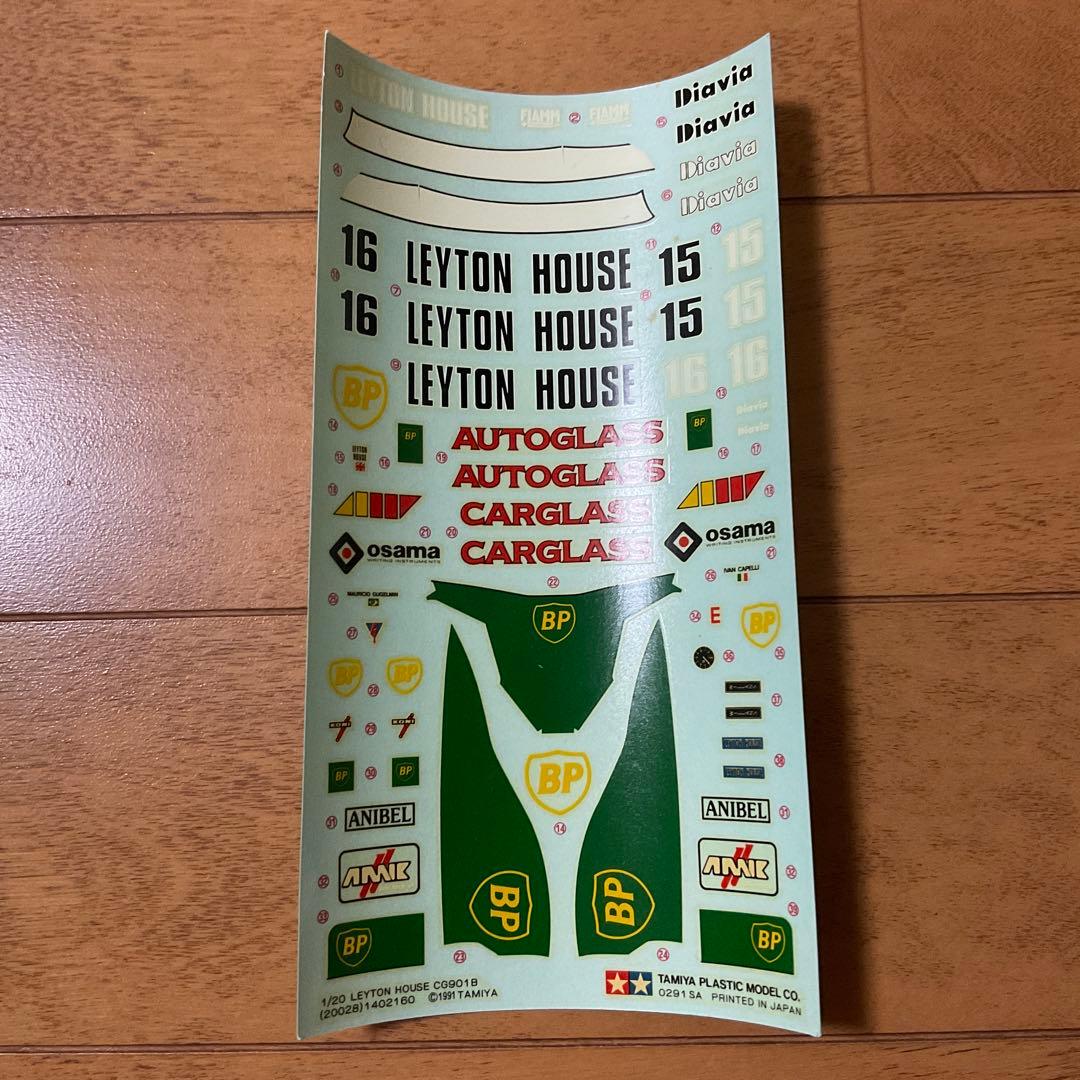 【未組立】タミヤ 1/20 レイトンハウス CG901B