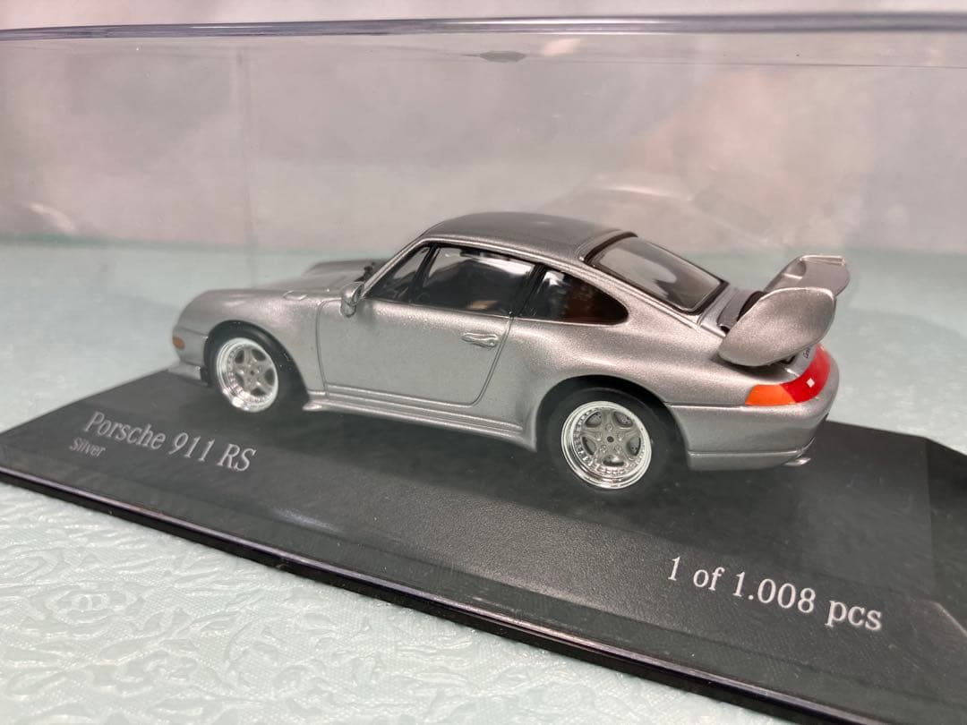 ミニチャンプス＆京商1,008台限定品　Porsche 911 RS 1998