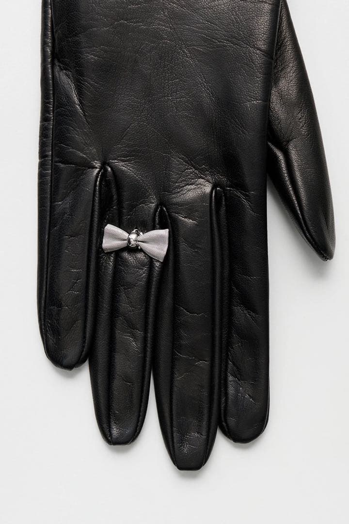 OUR LEGACY BOW GLOVE Black Nappa ボウグローブ