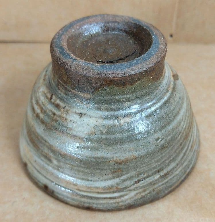 【本物保証】金城次郎 壷屋焼 ぐい呑 共箱 栞 人間国宝 壺屋焼 魚紋ぐい呑