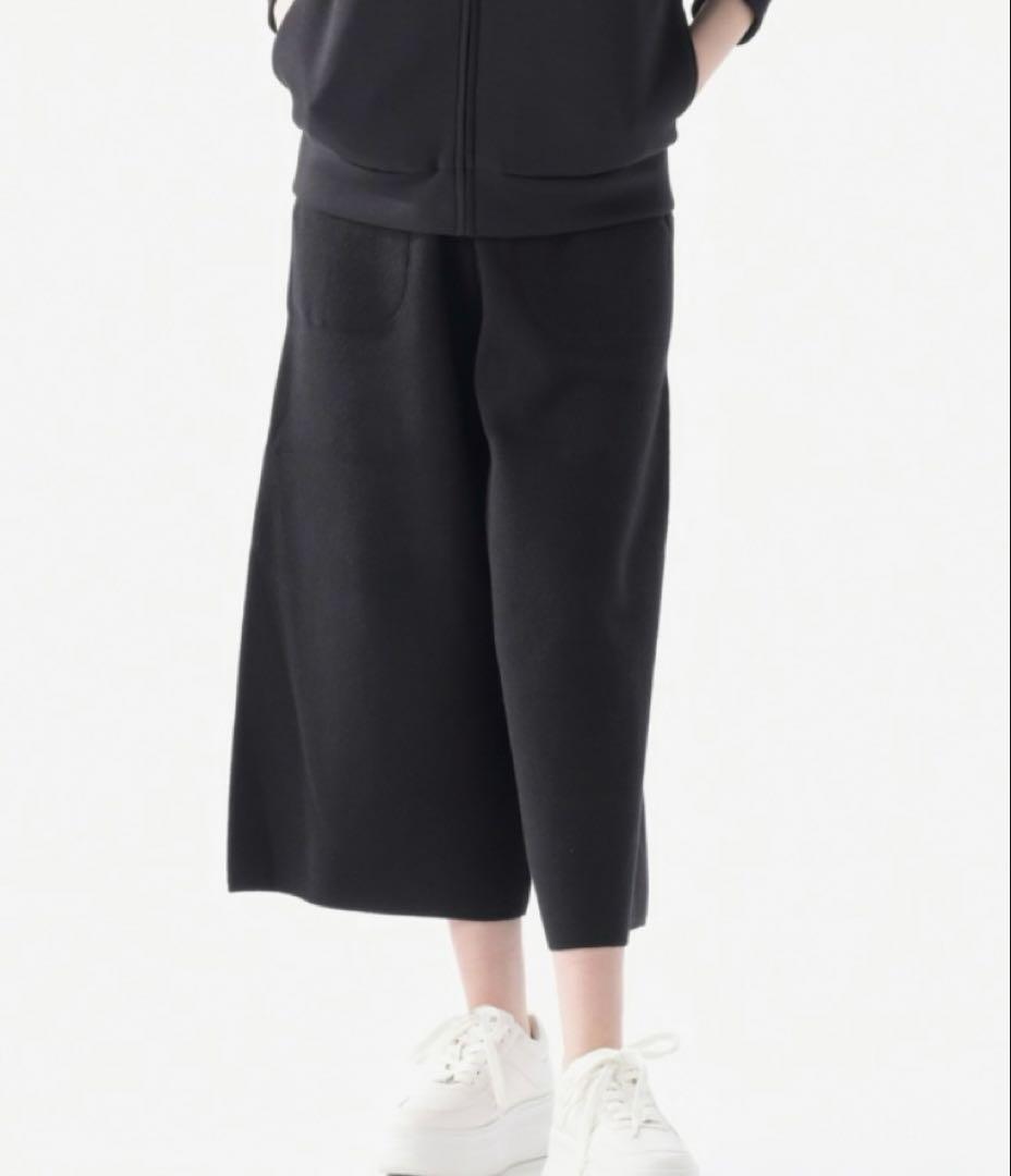 Anne Coquine コアスパンヤーン ガウチョパンツ 新品未使用 股下51