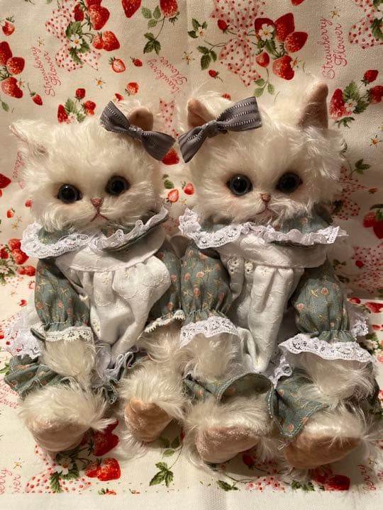 No.0 ハンドメイド双子ネコちゃん✳︎