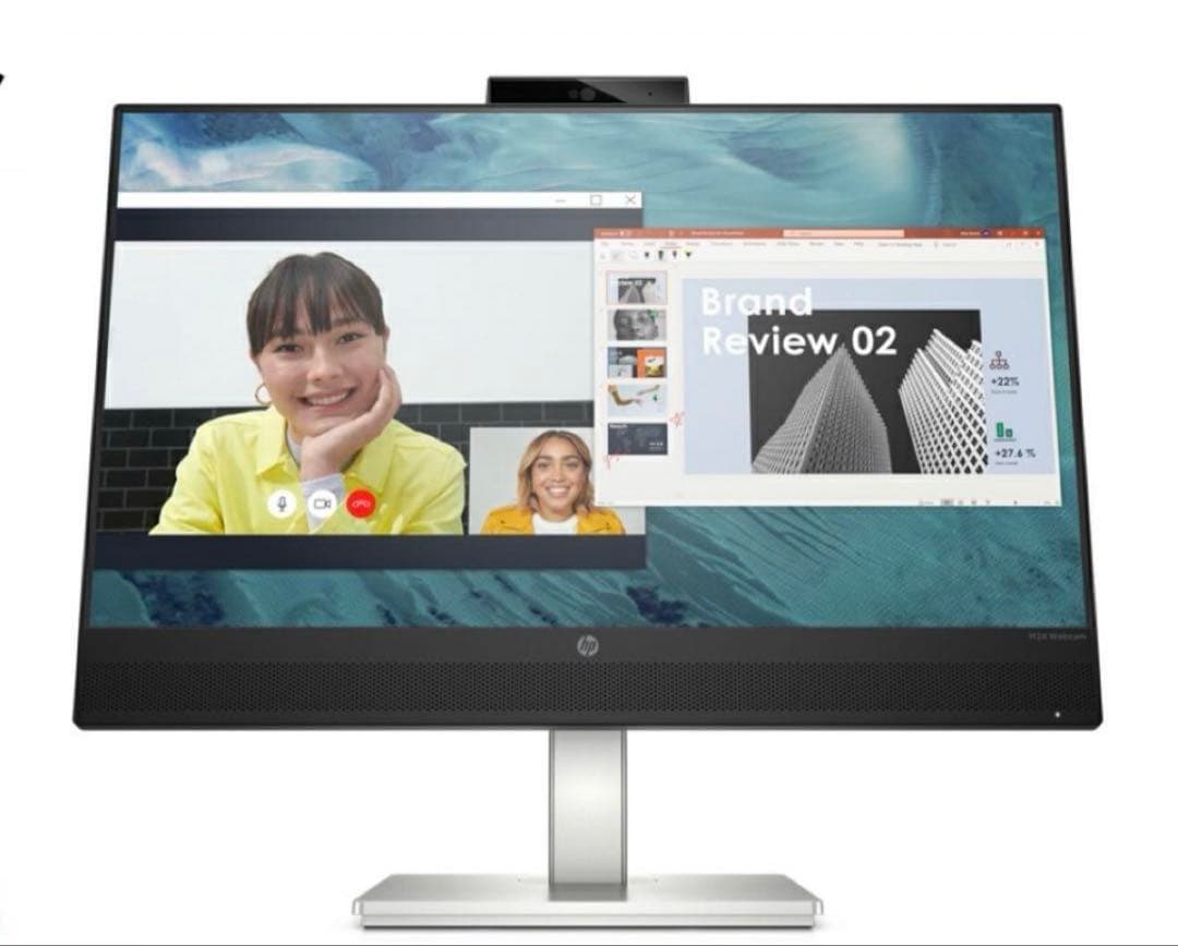 HP M24 Webcam 23.8インチ フルHD IPSモニター