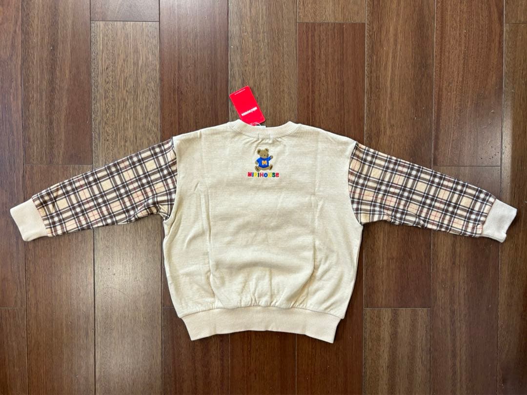 ミキハウス　トレーナー　　ミキハウスベア　120