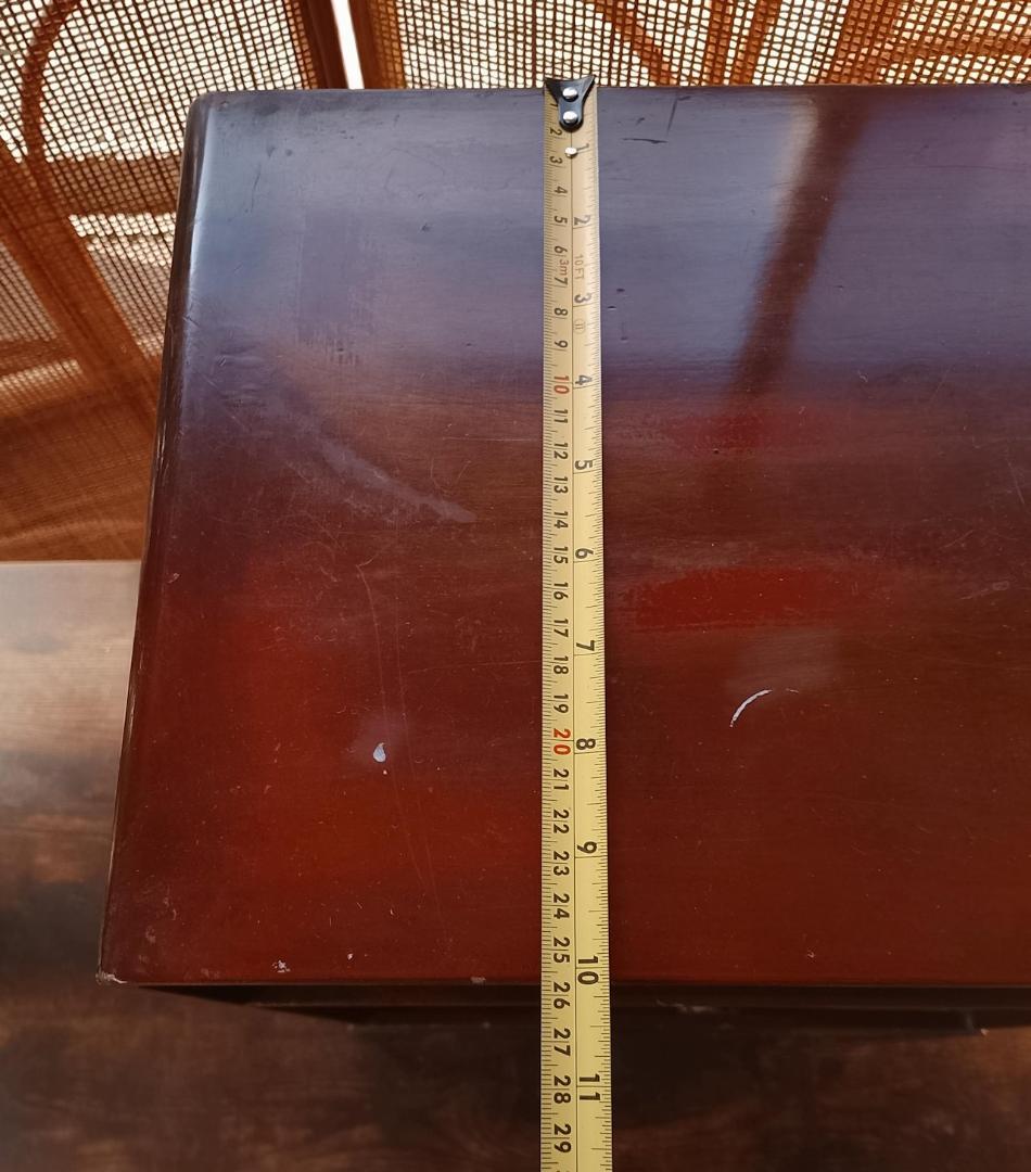 昭和レトロ 漆塗り 小箪笥 竹蒔絵 和家具 小引き出し 扉付き 和モダン 古民家