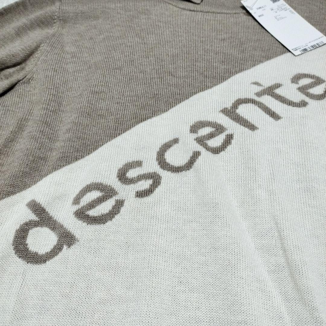 新品DESCENTEGOLFタートルネックニットセーターМ