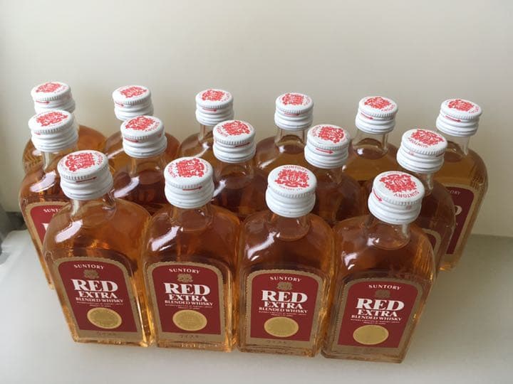 ウイスキーミニボトル★サントリーレッドミニボトル【15本セット】