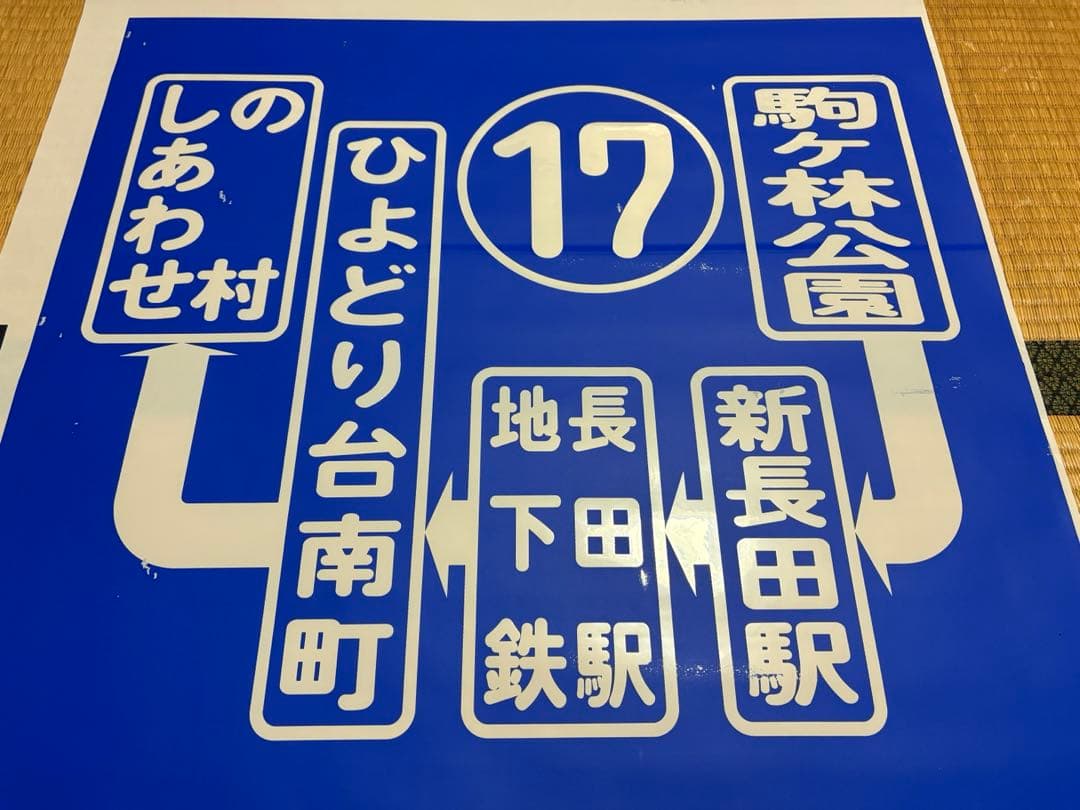 神戸市バス側面方向幕