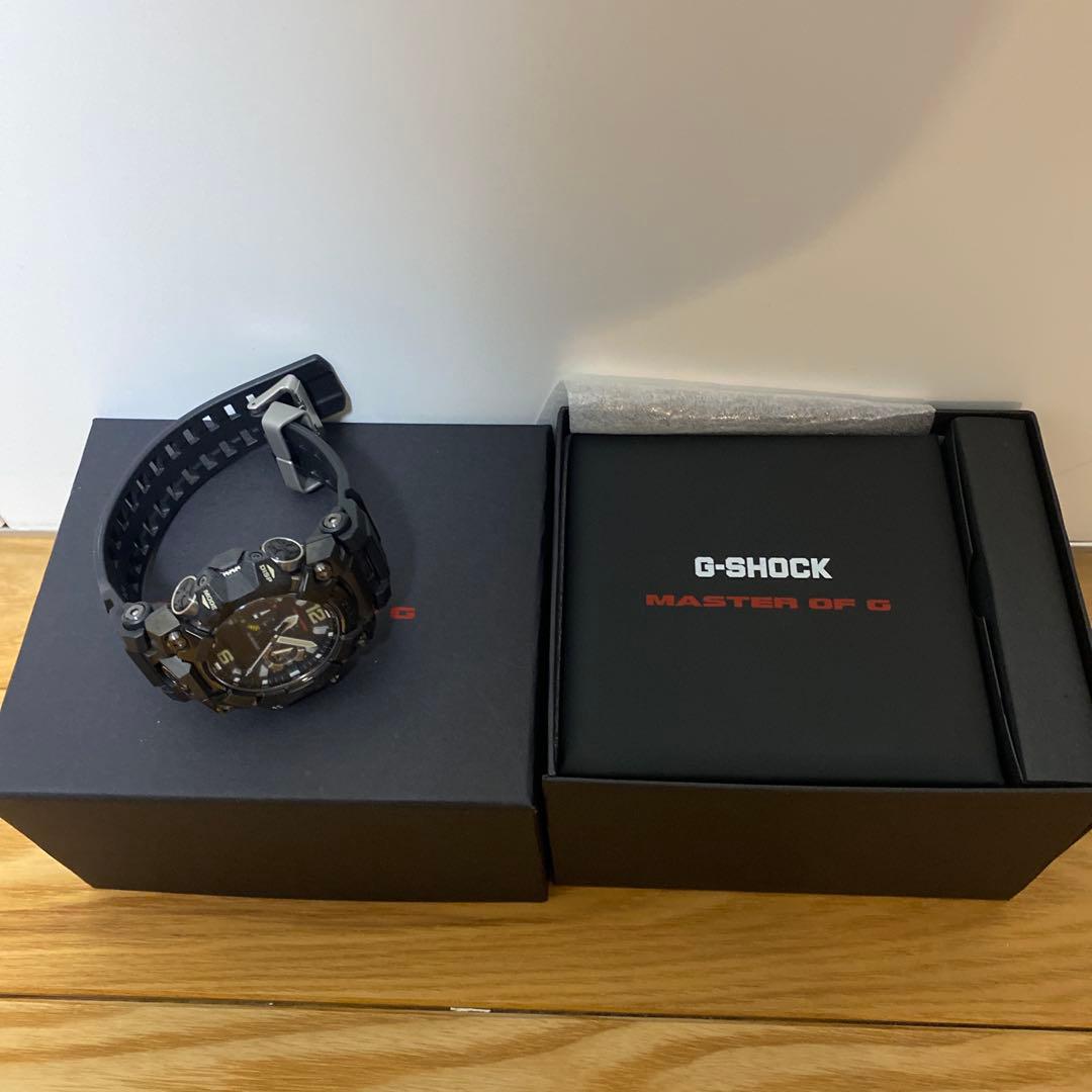 G-SHOCK MASTER OF G ブラック腕時計