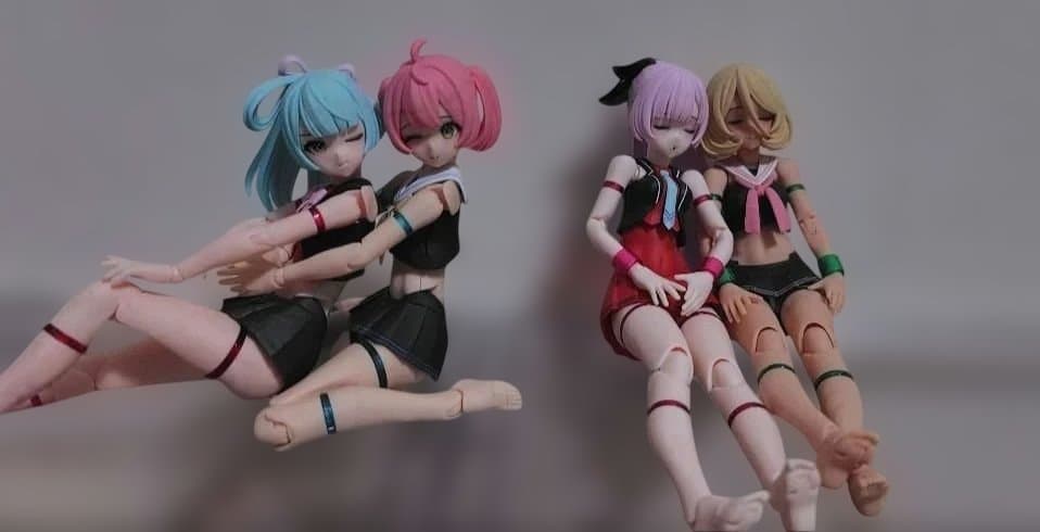 メガミデバイス バスタードール PUNI☆MOFU M.S.G 計19点