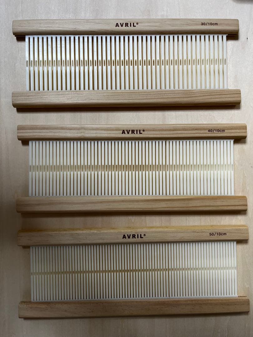 C*o様 AVRIL LOOM-30 初期型卓上織り機と付属品一式・別売へドル2