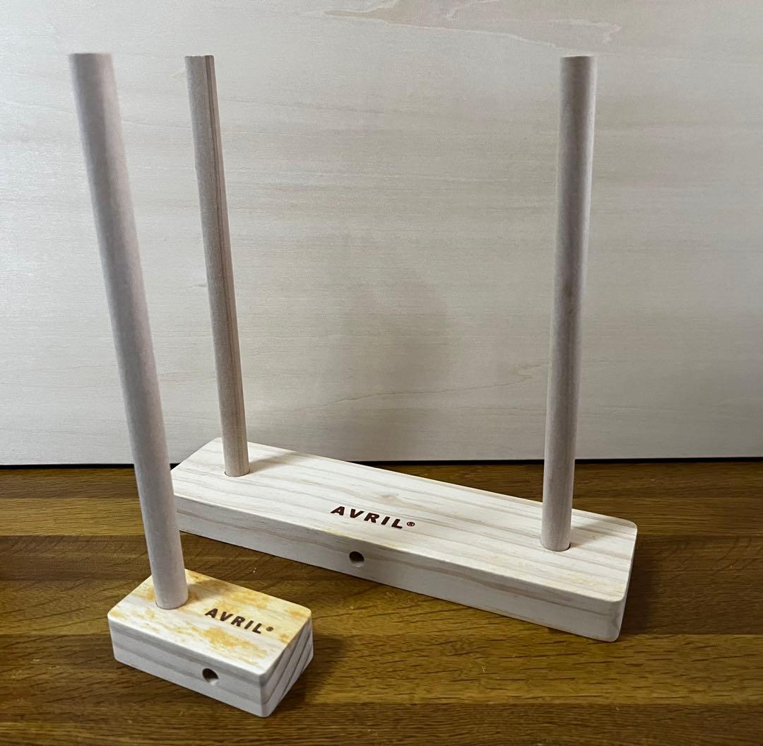 C*o様 AVRIL LOOM-30 初期型卓上織り機と付属品一式・別売へドル2