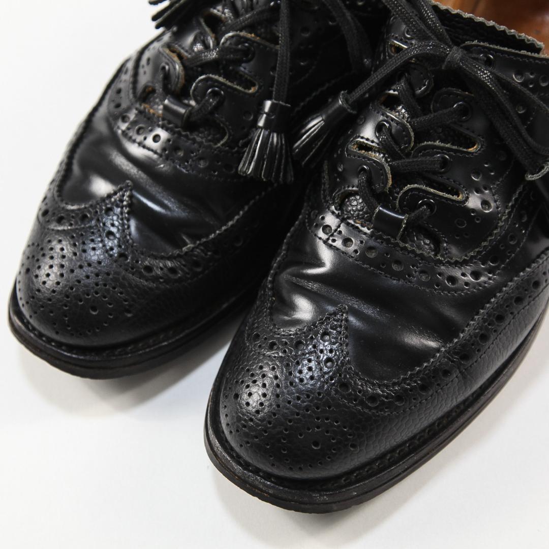 SANDERS Full Brogue Ghillie ギリーシューズ 26cm