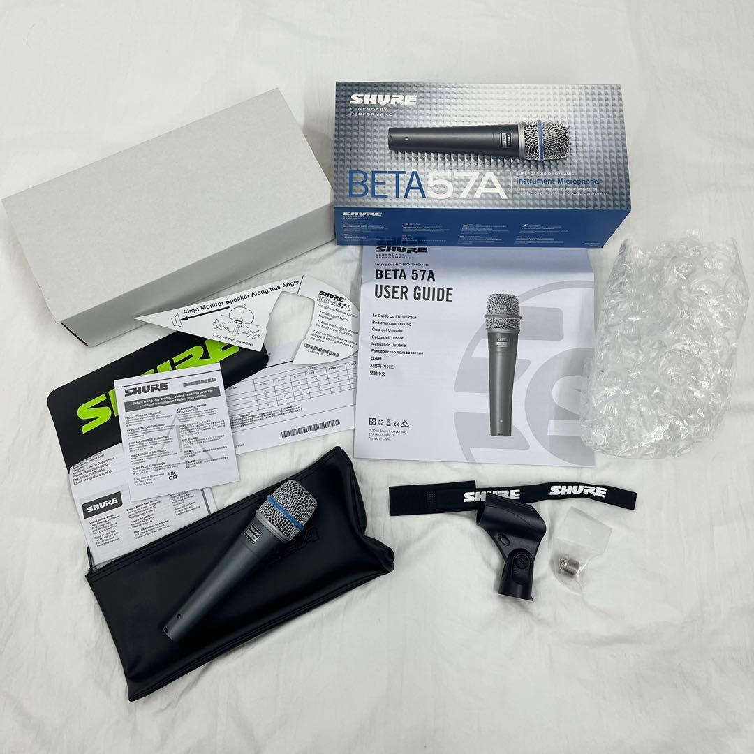 配信機器・PA機器・レコーディング機器 shure beta 57a