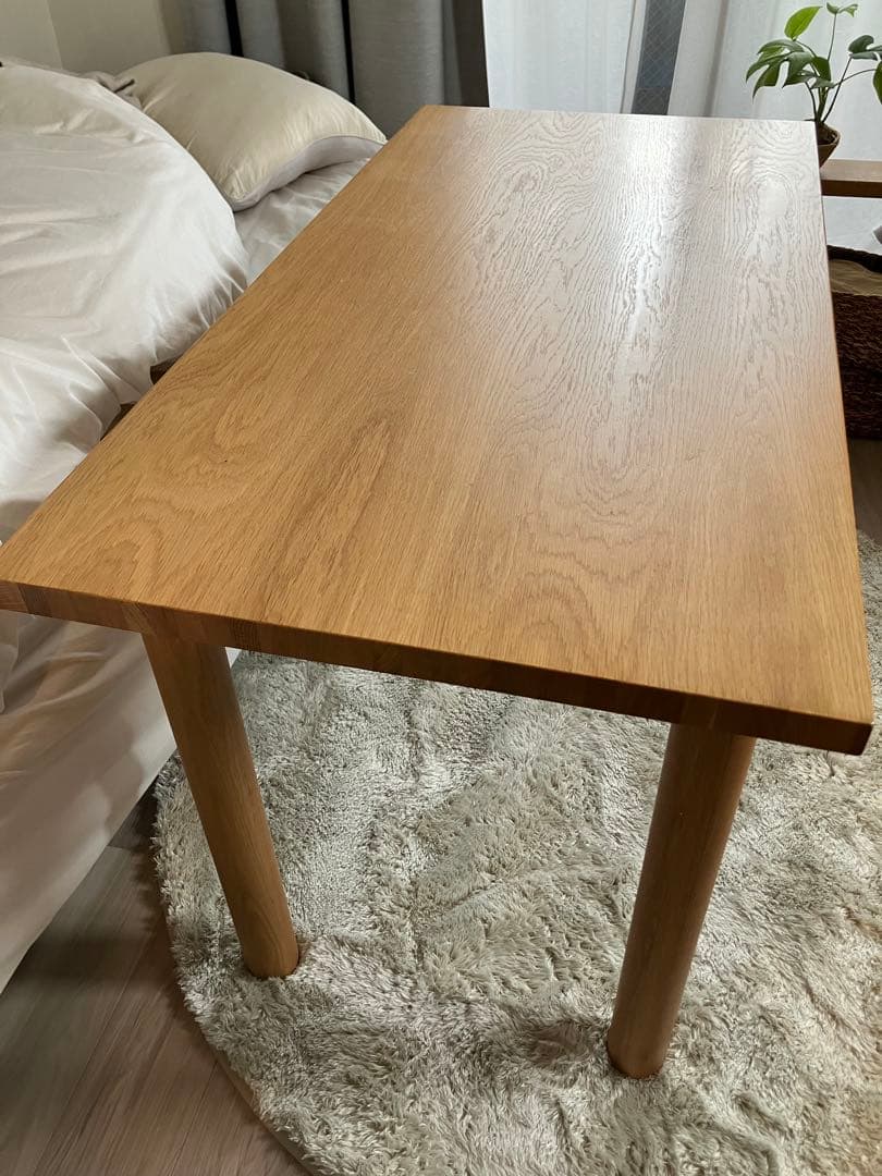 MUJI 木製テーブル 120cm x 60cm