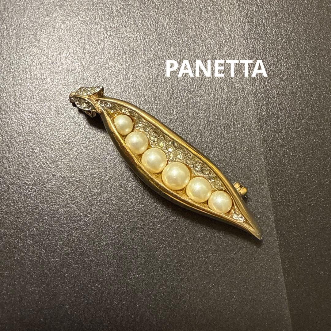 PANETTA ブローチ　えんどう豆