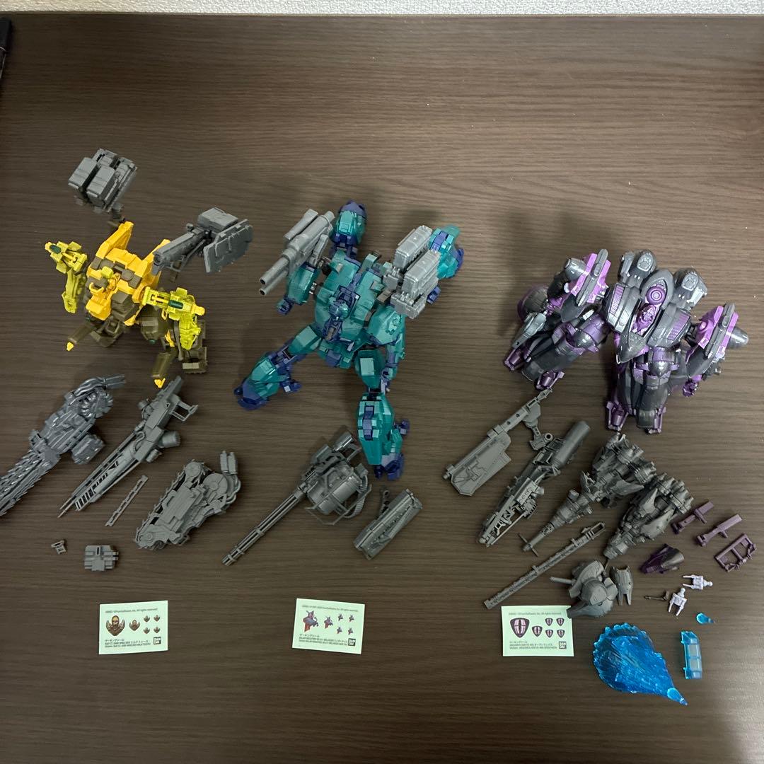 30mm アーマードコア　ミルクトゥース　ライガーテイル　オープンフェイス