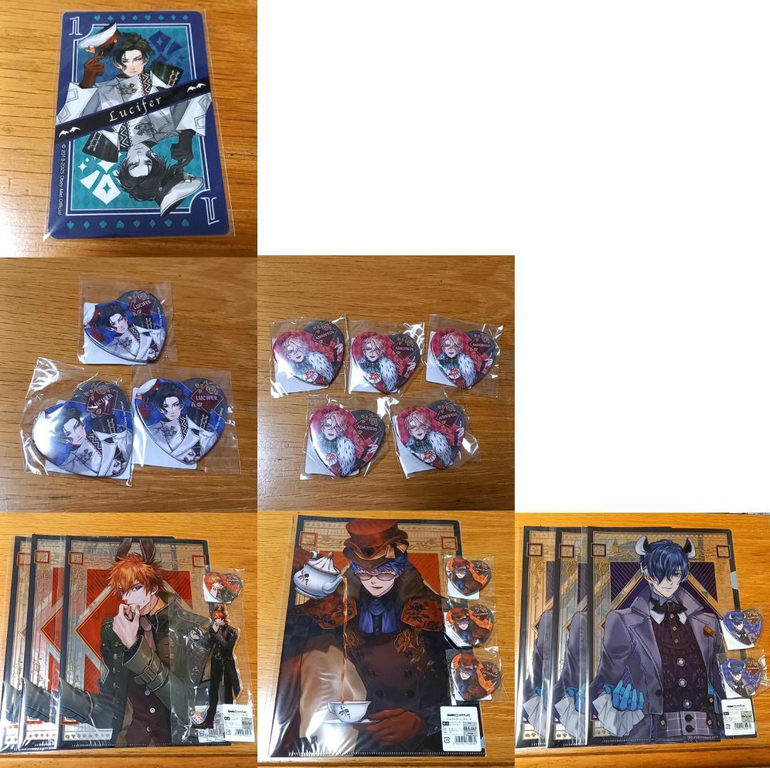 Obey Me! 　おべいみー　スクラッチ　アクリルスタンド　ハート缶バッジ　他