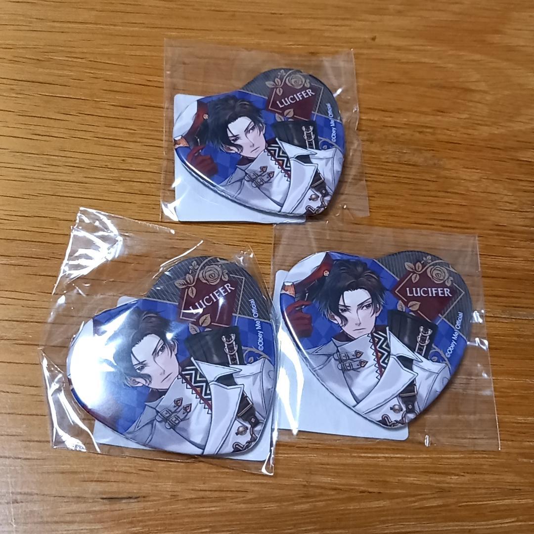 Obey Me! 　おべいみー　スクラッチ　アクリルスタンド　ハート缶バッジ　他