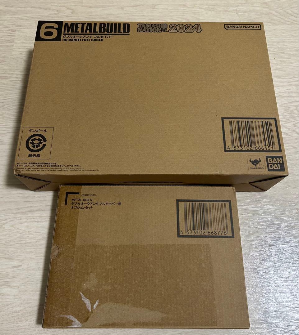 L BUILD ダブルオークアンタ フルセイバー ＋ オプションセット