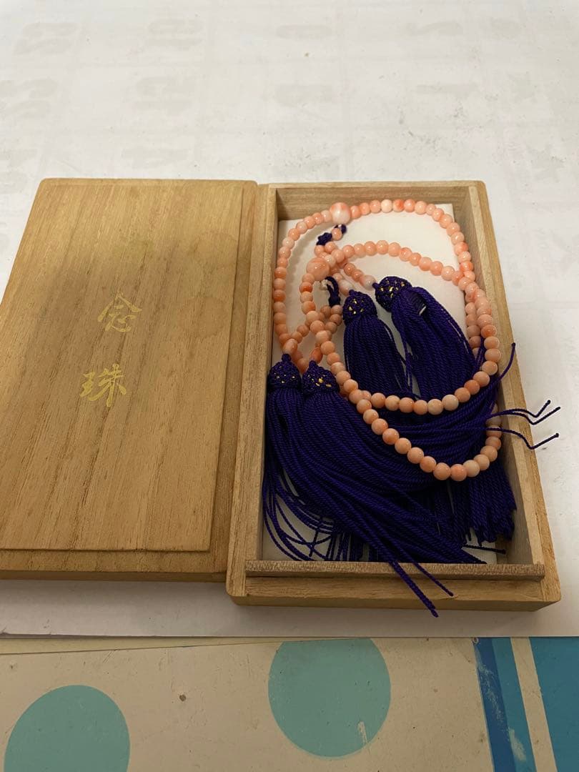 本珊瑚 数珠 念珠
