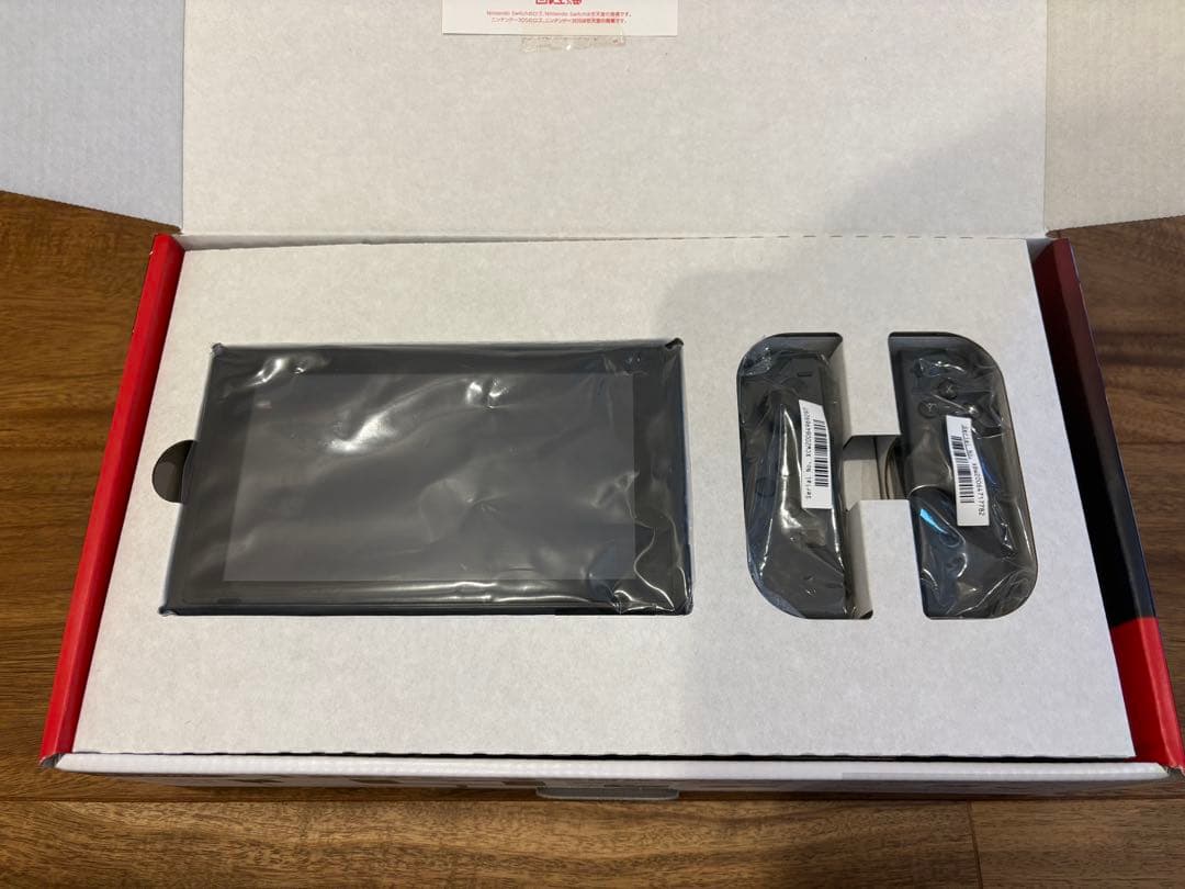 【美品】Nintendo Switch 本体 グレー バッテリー強化版