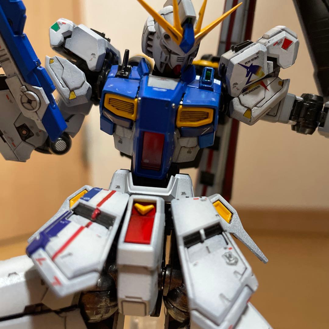 1/144 RG RX-93ff νガンダム ガンダムベース福岡 完成品 全塗装